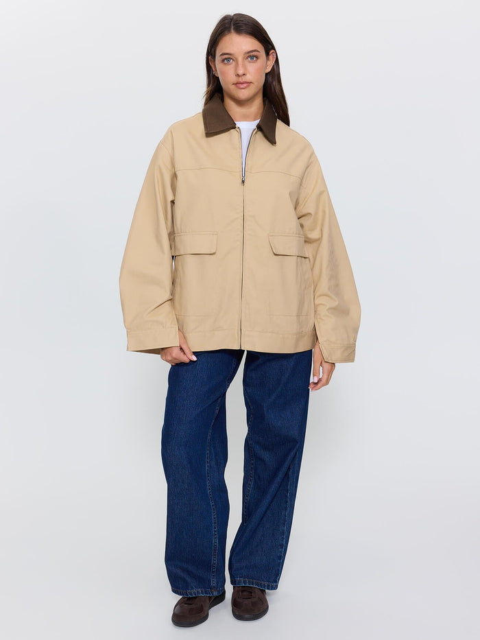 Robbie Chore Jacket - Camel 4