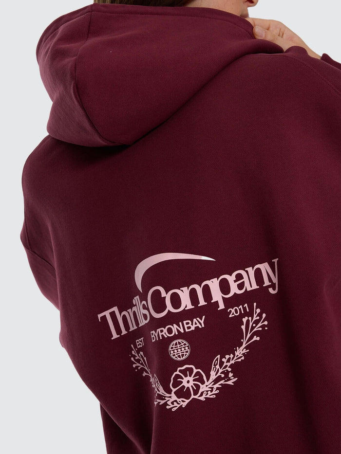 End Game Zip Hood - New Maroon 4
