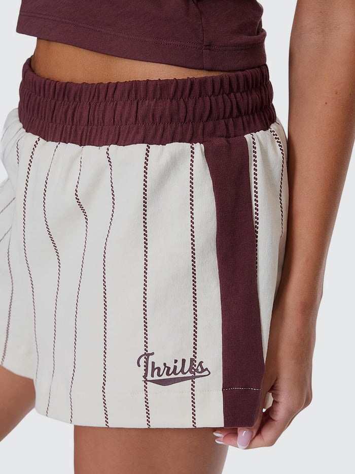 Baseline Stripe Short - Butter Cream 4