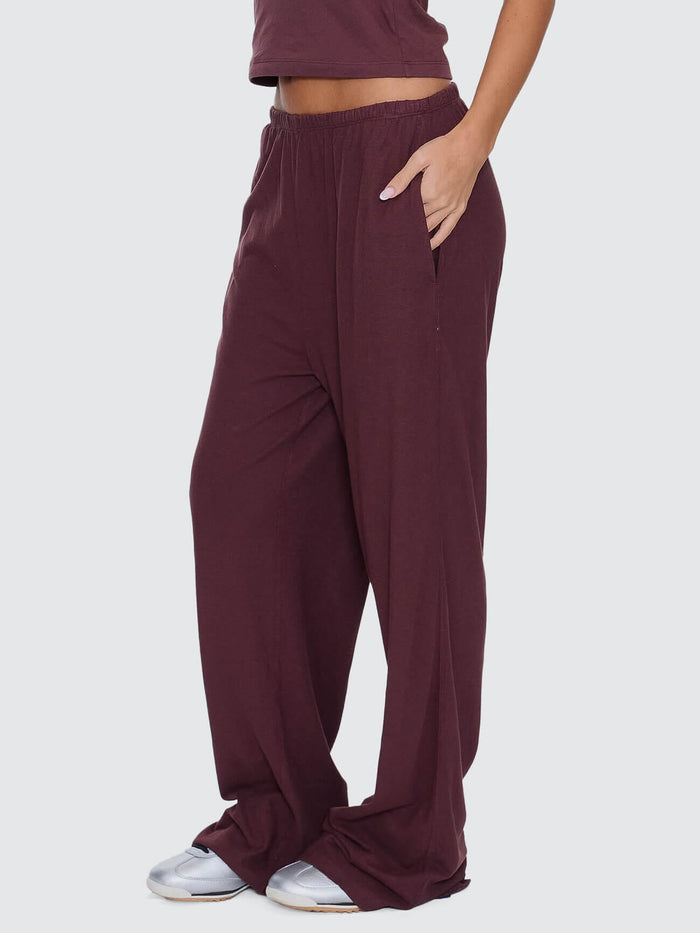 Hemp Relax Pant - Bitter Chocolate 4