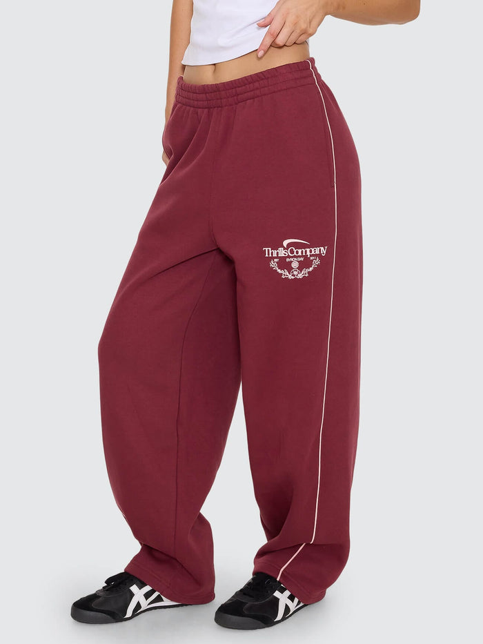 End Game Track Pant - New Maroon 4