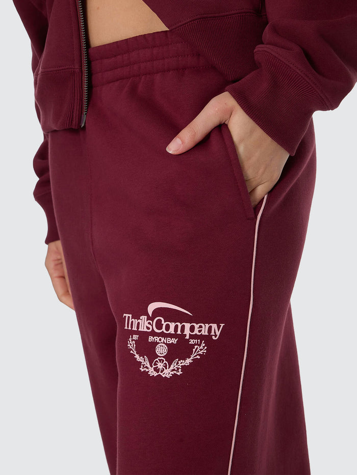 End Game Track Pant - New Maroon 4