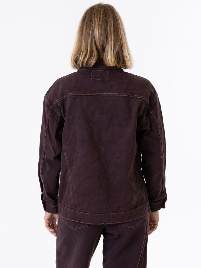 Madi Jacket - Chocolate Plum