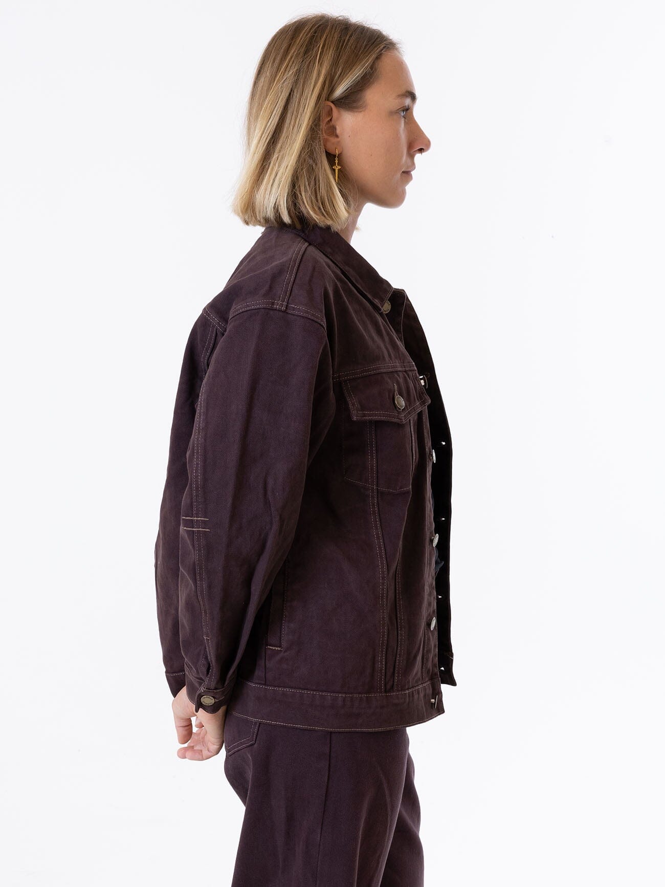 Madi Jacket - Chocolate Plum