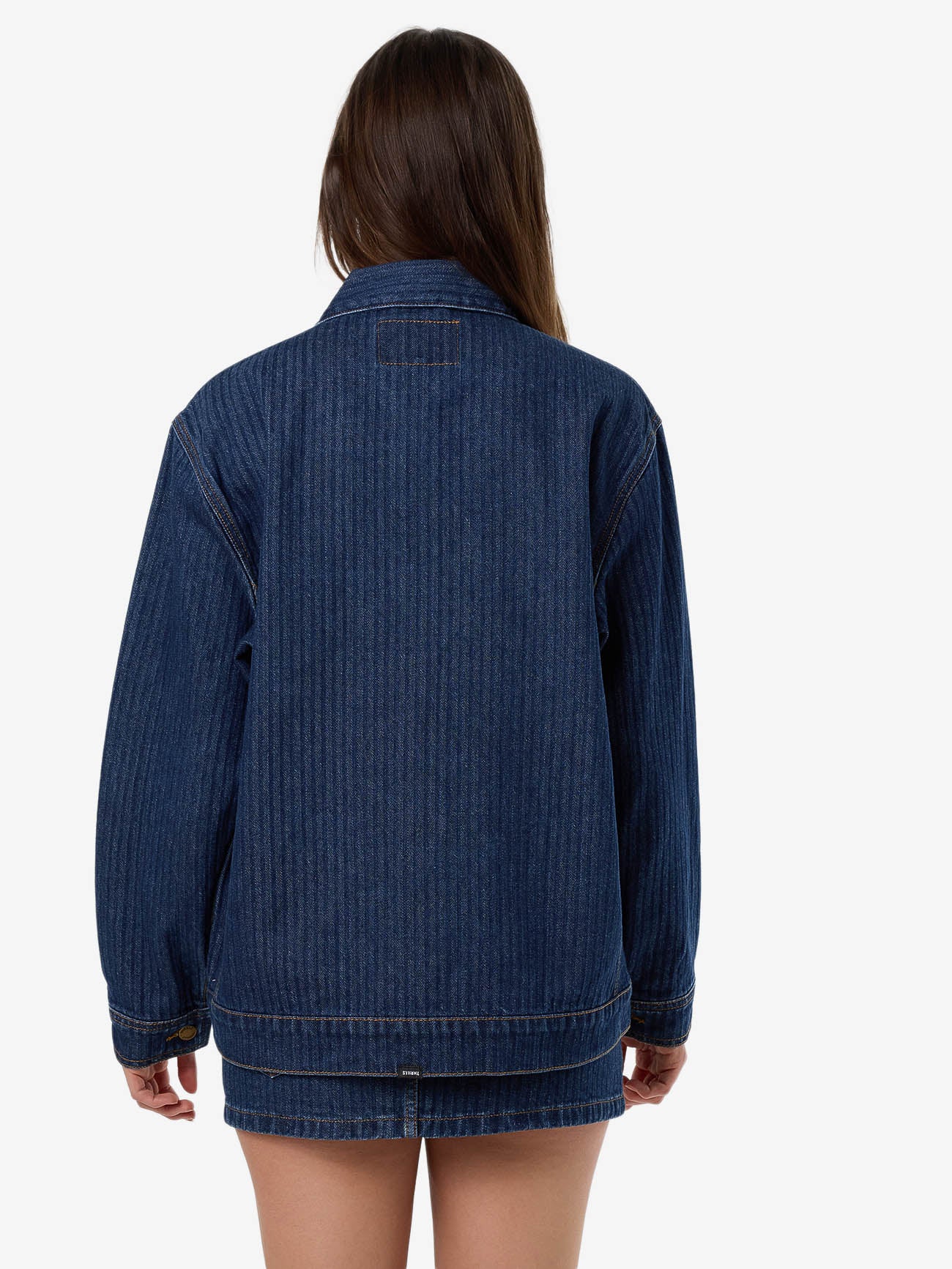 Hayden Jacket - Rib Rinsed Ink 4