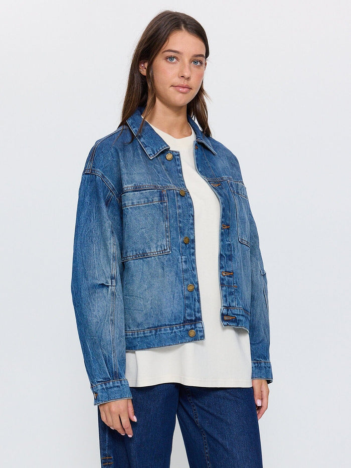 Bailey Jacket - Vanish Mid Blue 4