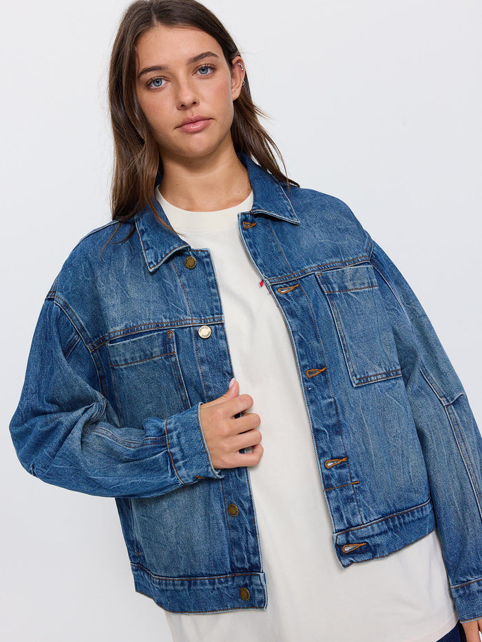 Bailey Jacket - Vanish Mid Blue 4