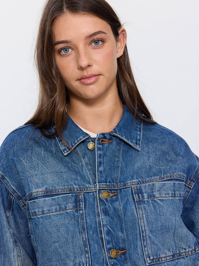 Bailey Jacket - Vanish Mid Blue 4