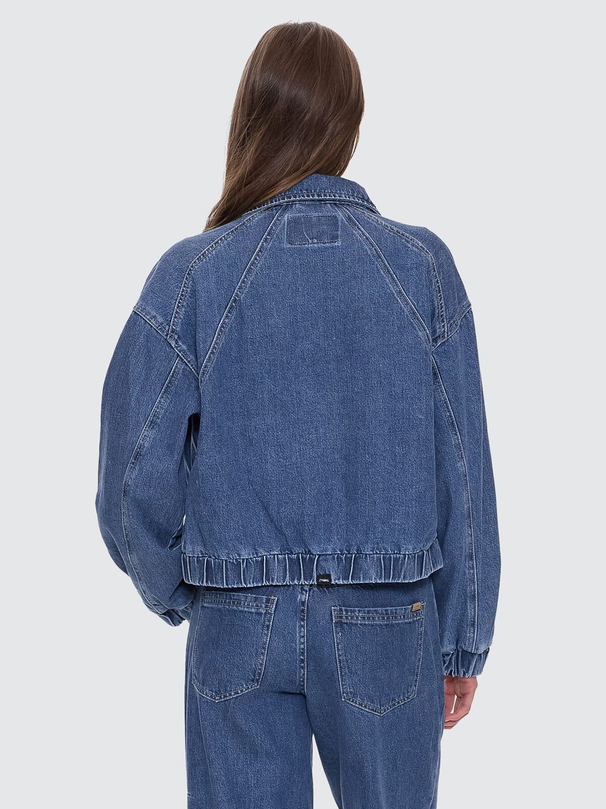 Andie Bomber - Vintage Rinse Blue 4