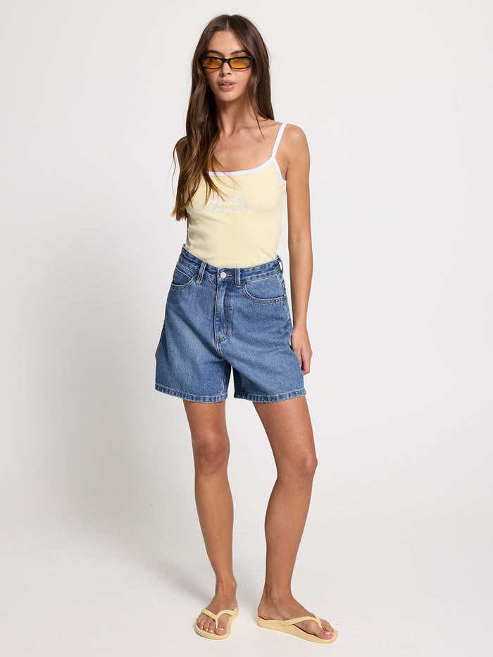 Koko Short - Dark Dust Blue 4