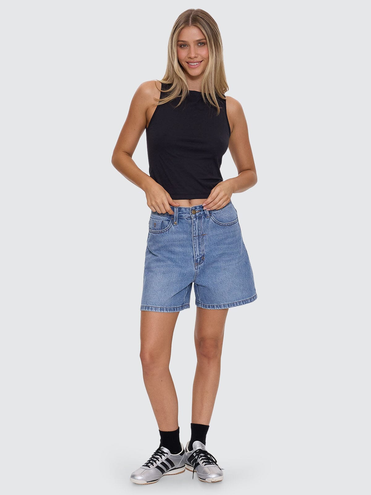 Koko Short - Dark Dust Blue 4