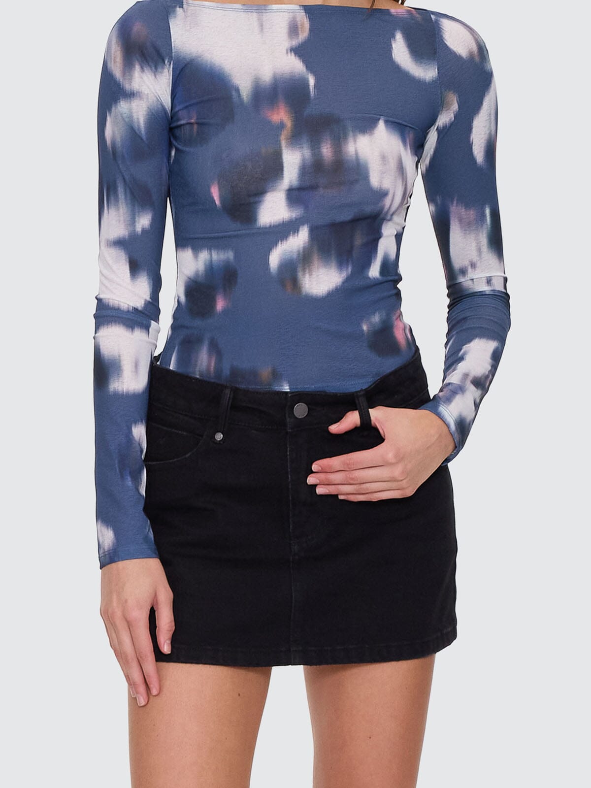 Sophie Skirt - Black Rinse 6
