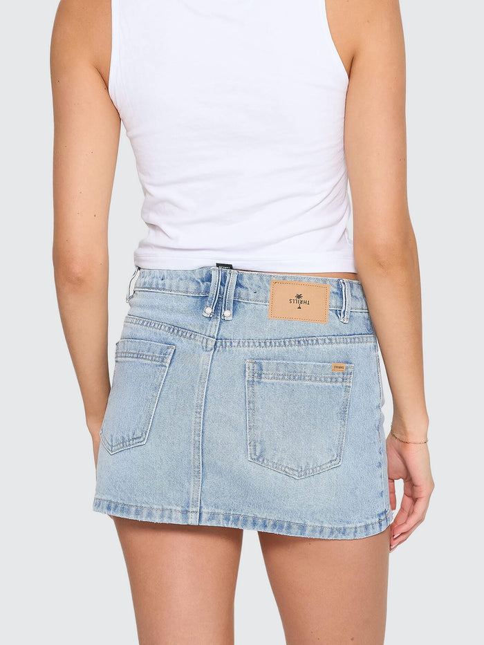 Sophie Skirt - Ash Blue