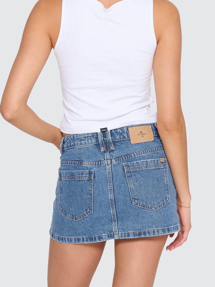 Sophie Skirt - Highway Blue