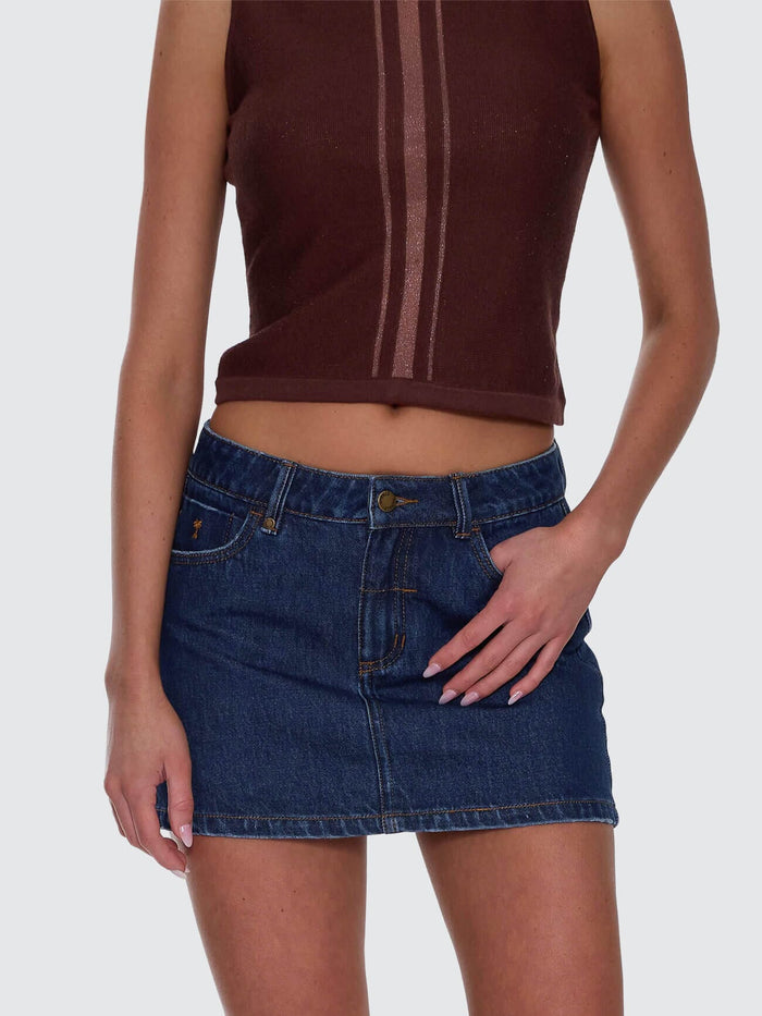 Sophie Skirt - Rinsed Ink 4