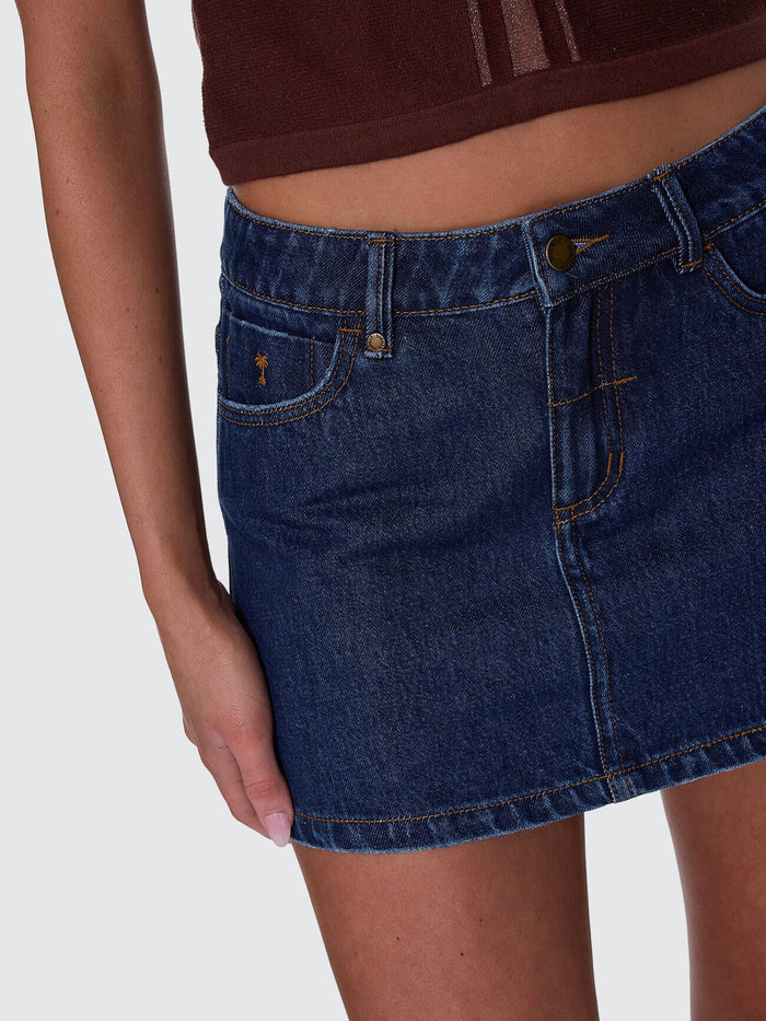 Sophie Skirt - Rinsed Ink 4