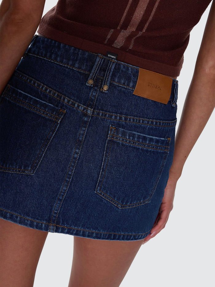 Sophie Skirt - Rinsed Ink 4