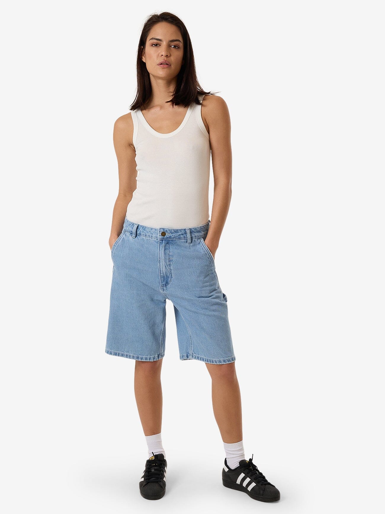 Slouch Carpenter Short - Infinity Blue 4