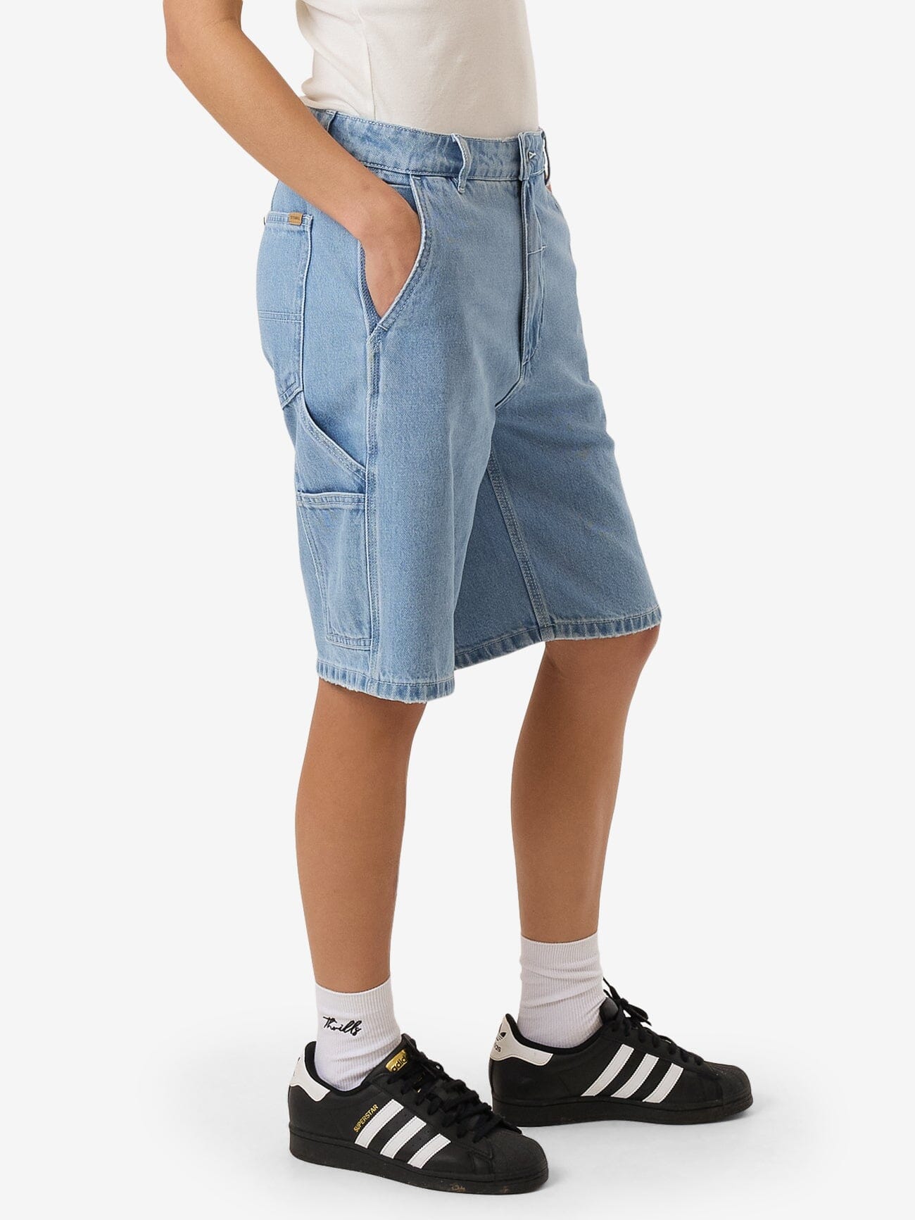 Slouch Carpenter Short - Infinity Blue 4