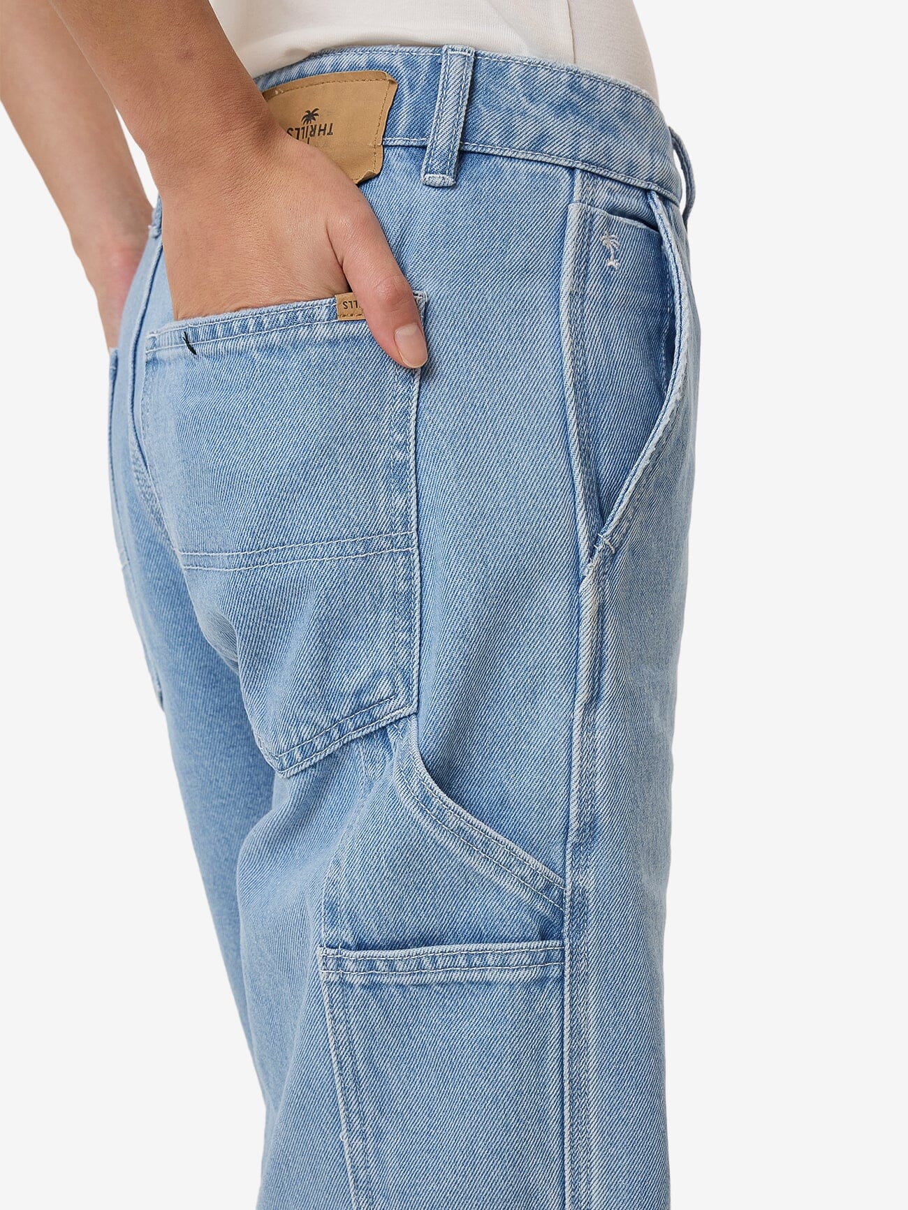 Slouch Carpenter Short - Infinity Blue 4