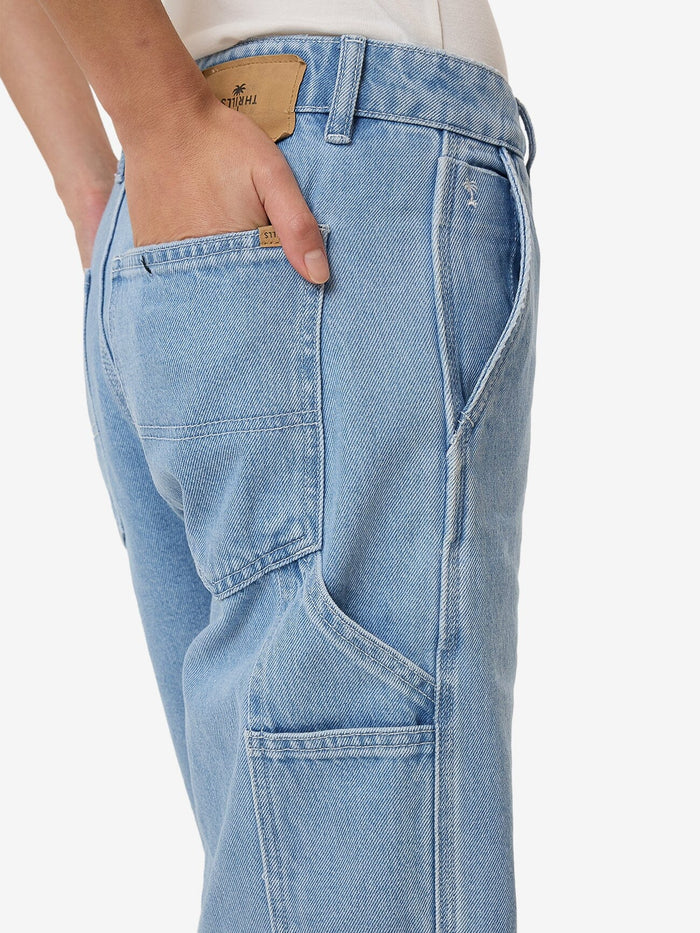 Slouch Carpenter Short - Infinity Blue 4