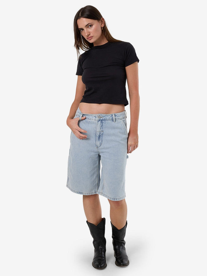 Slouch Carpenter Short - Shadow Blue 4