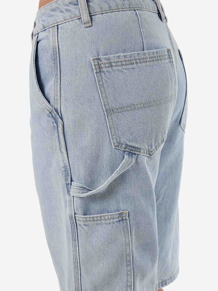 Slouch Carpenter Short - Shadow Blue 4