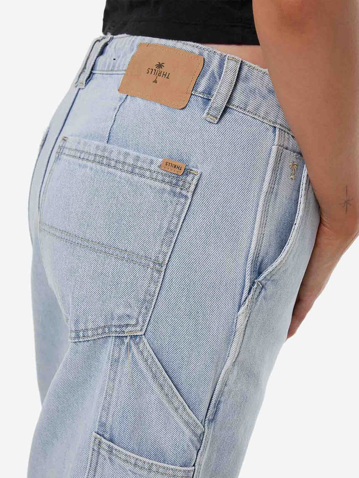 Slouch Carpenter Short - Shadow Blue 4