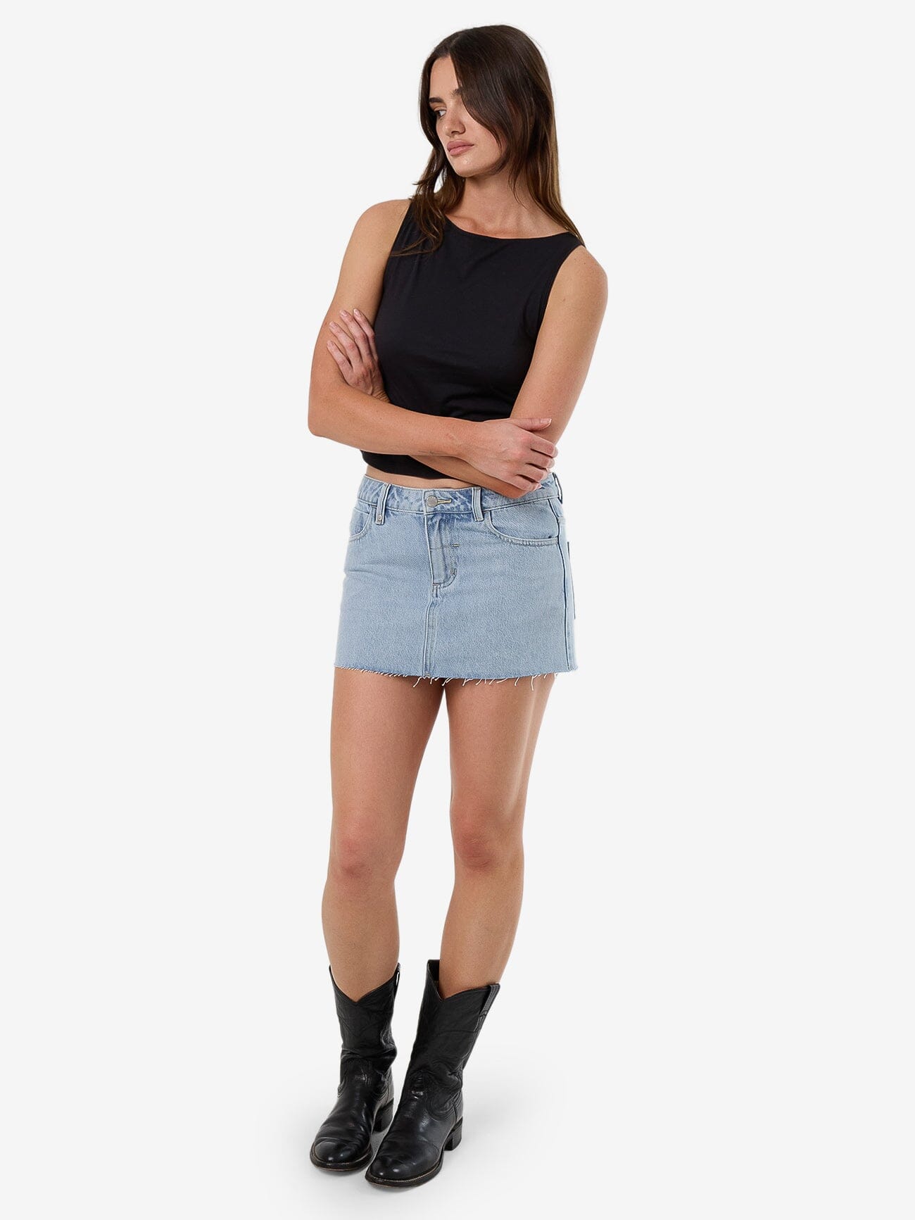 Carmen Skirt - Shadow Blue 4
