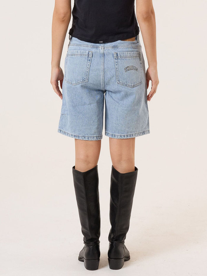 Reagan Home Advantage Slouch Embro Short - Ageless Blue 4