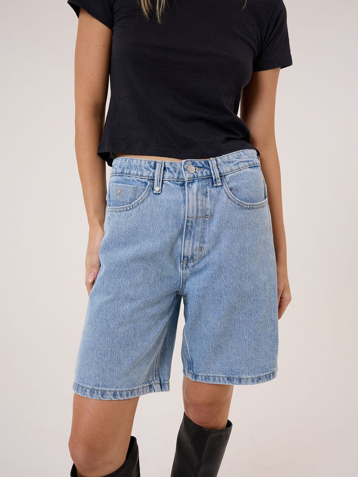 Reagan Home Advantage Slouch Embro Short - Ageless Blue 4