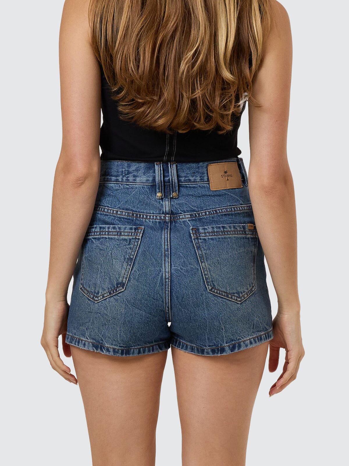 Kai Wrap Short - Vanish Mid Blue 4