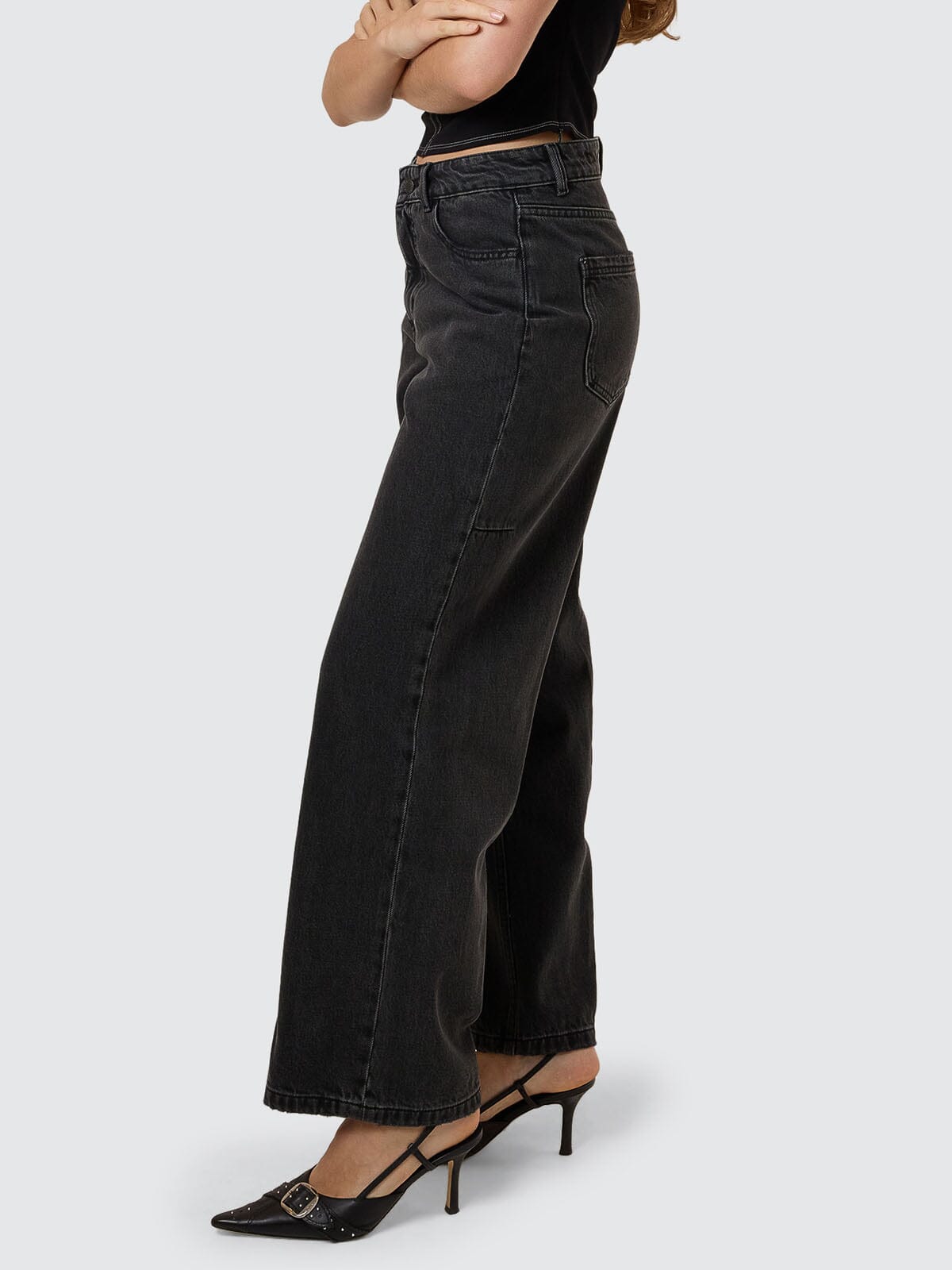 Billie Low Jean - Ash Black 4