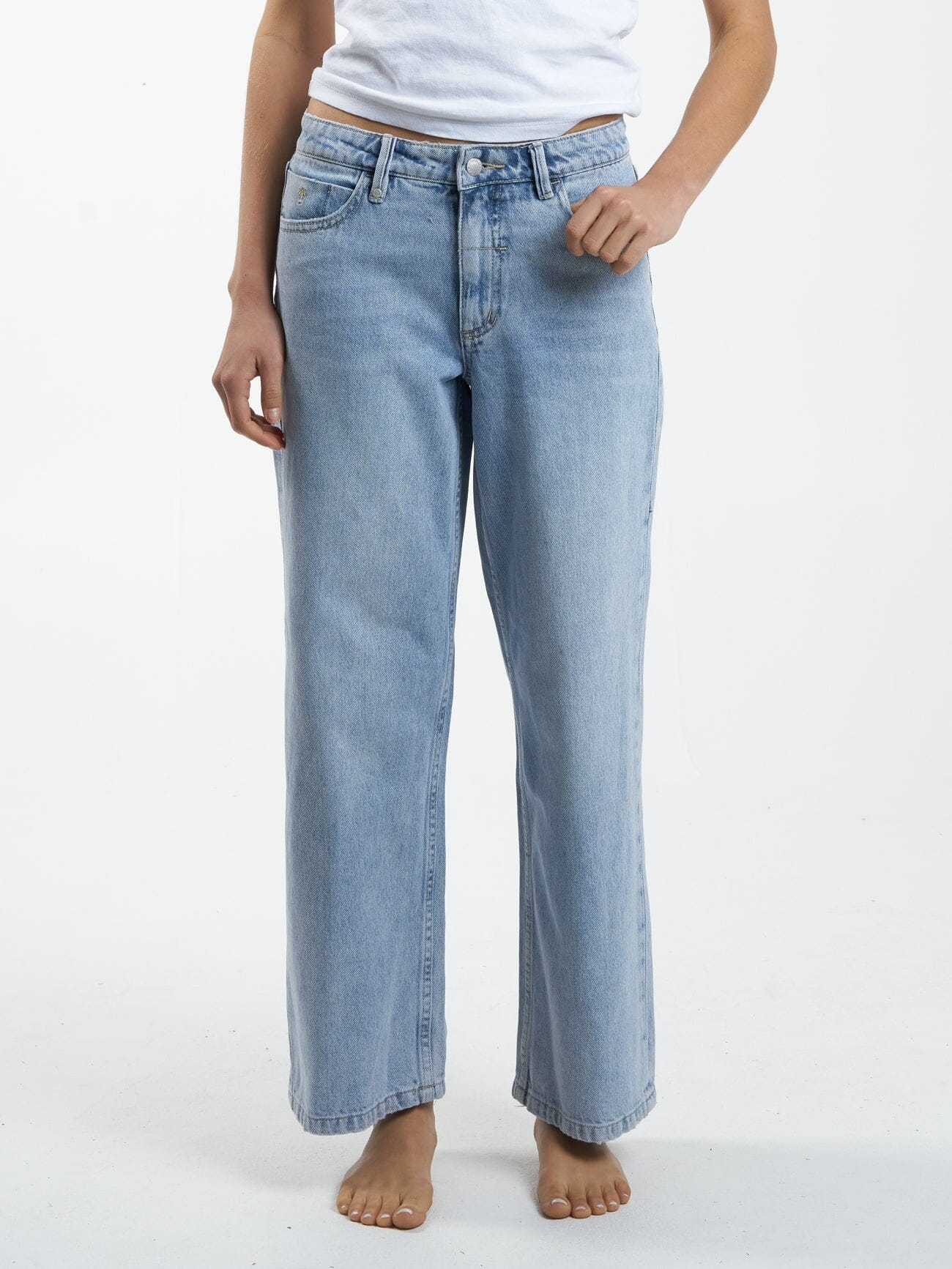 Billie Low Rise Baggy Jean - Endless Blue