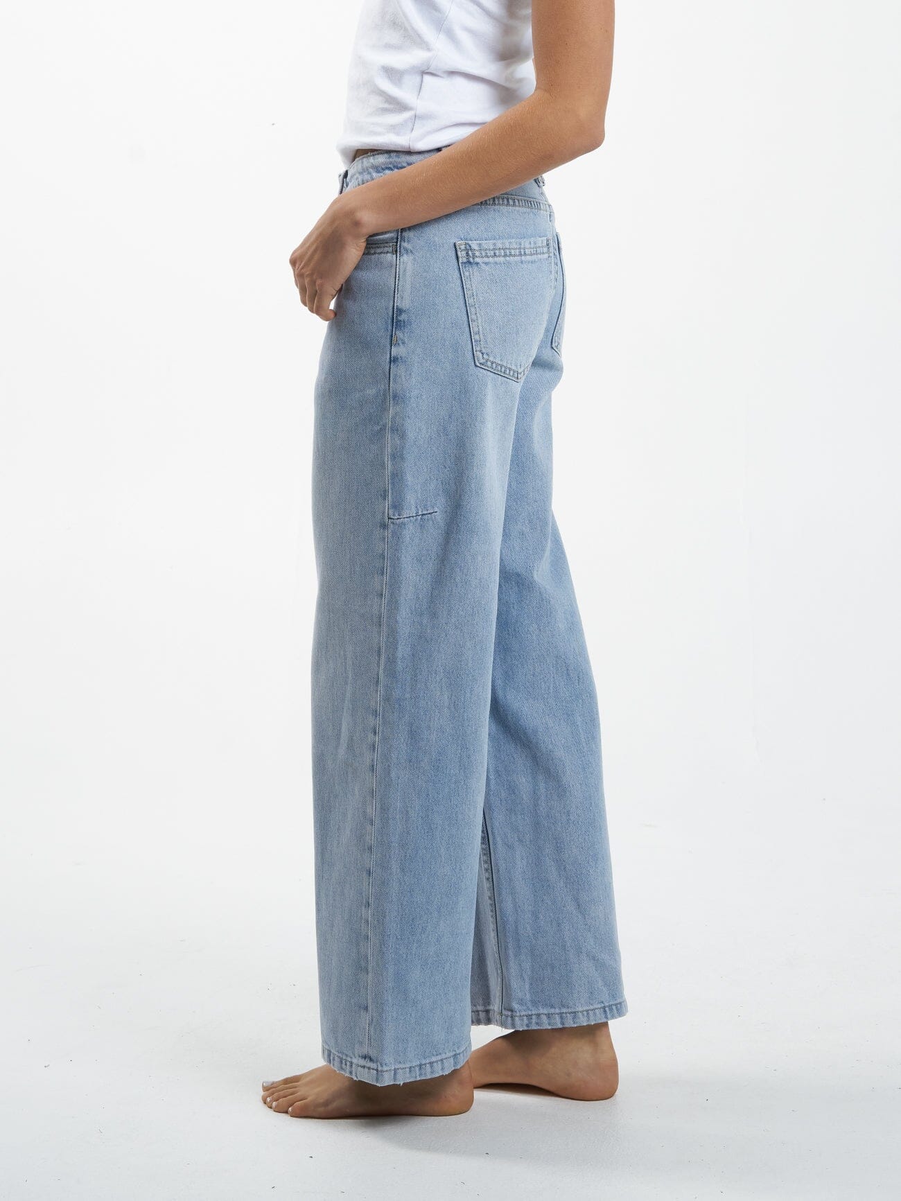 Billie Low Rise Baggy Jean - Endless Blue