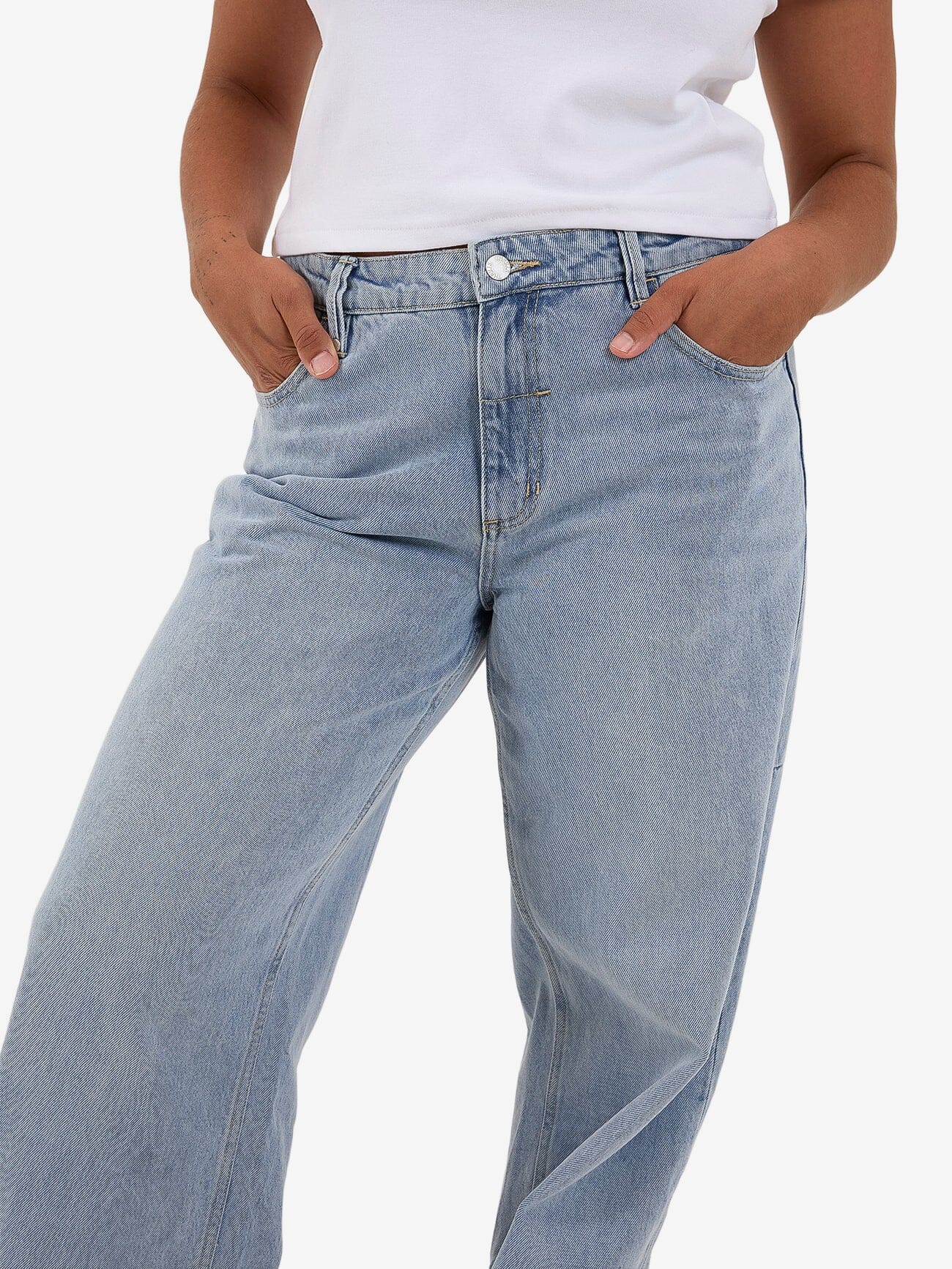 Billie Low Rise Baggy Jean - Endless Blue