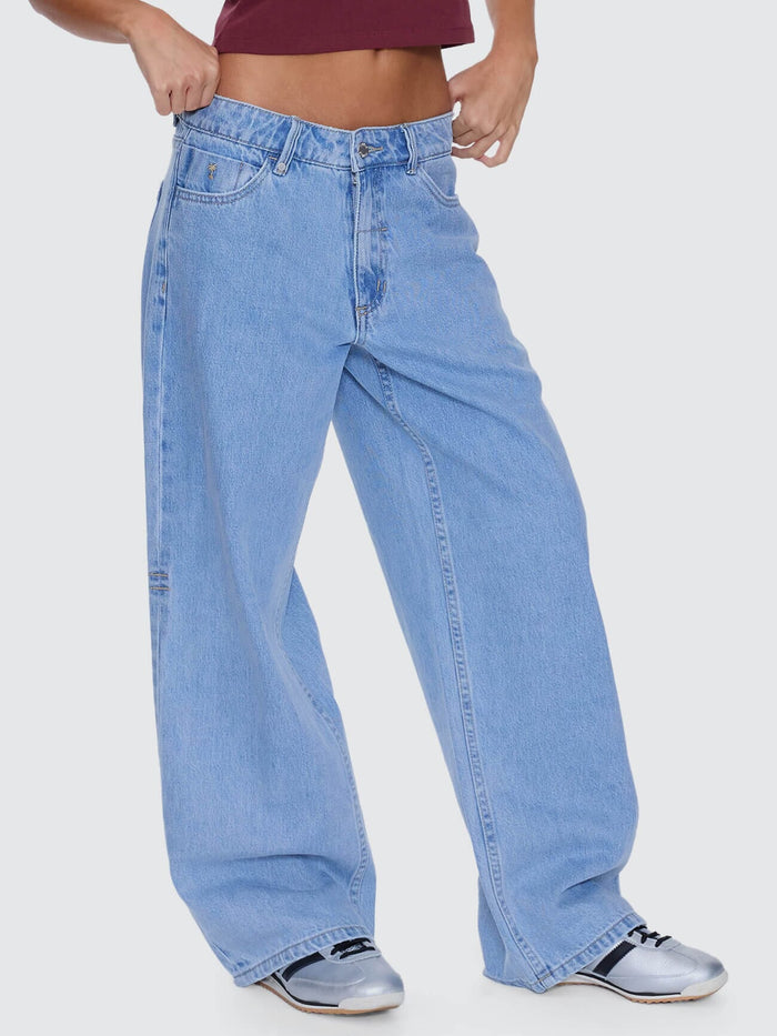 Billie Low Rise Baggy Jean - Ageless Blue 4