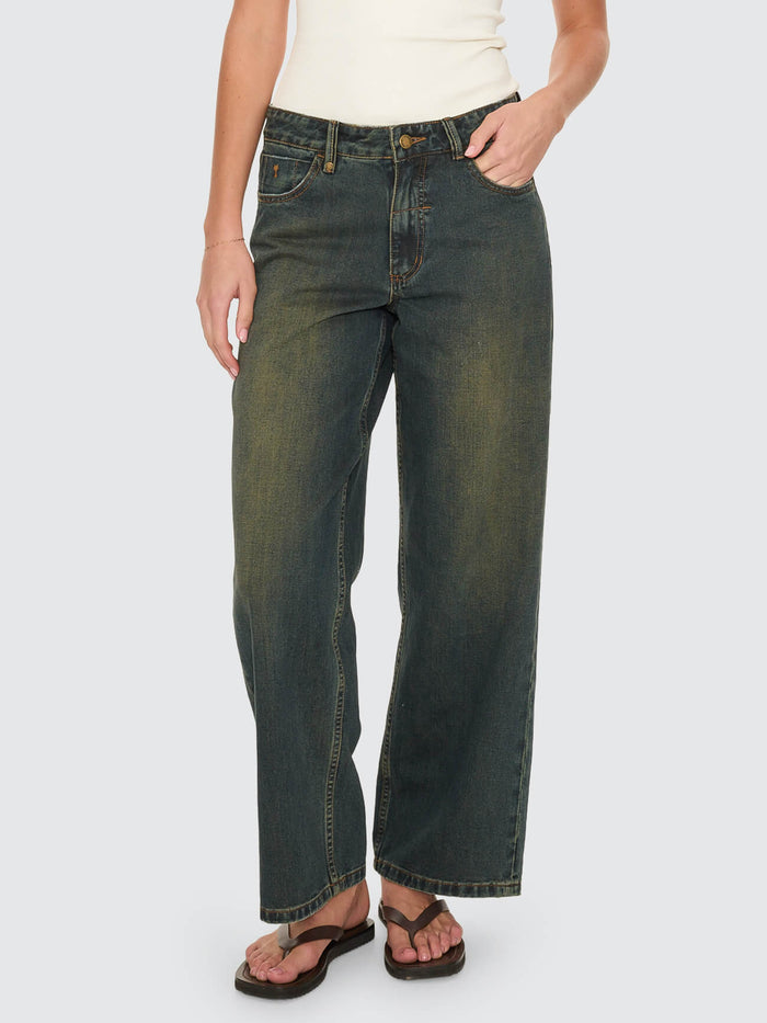 Billie Low Rise Baggy Jean - Dirty Garage 4