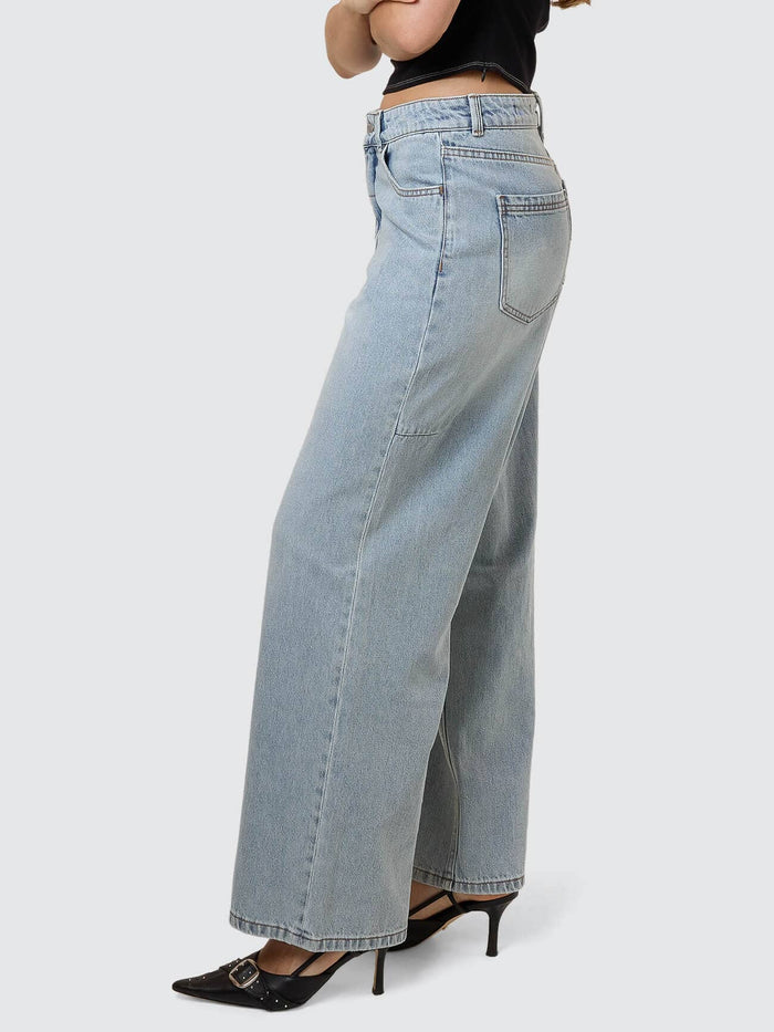 Billie Low Rise Baggy Jean - Dusk