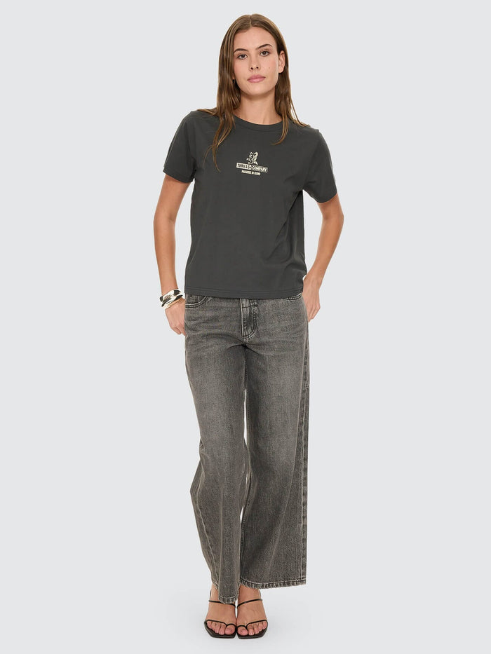 Billie Low Rise Baggy Jean - Nighthawk Grey 4