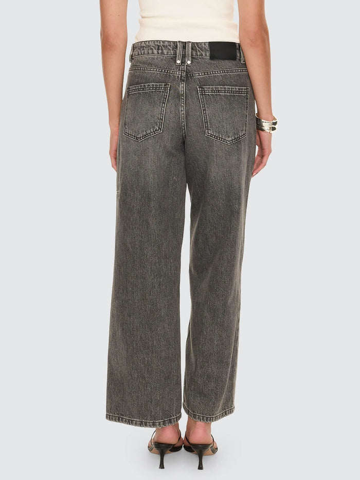 Billie Low Rise Baggy Jean - Nighthawk Grey 4