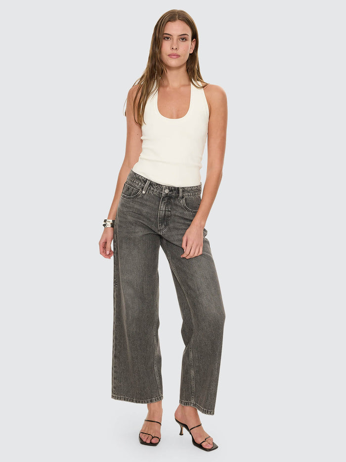 Billie Low Rise Baggy Jean - Nighthawk Grey 4