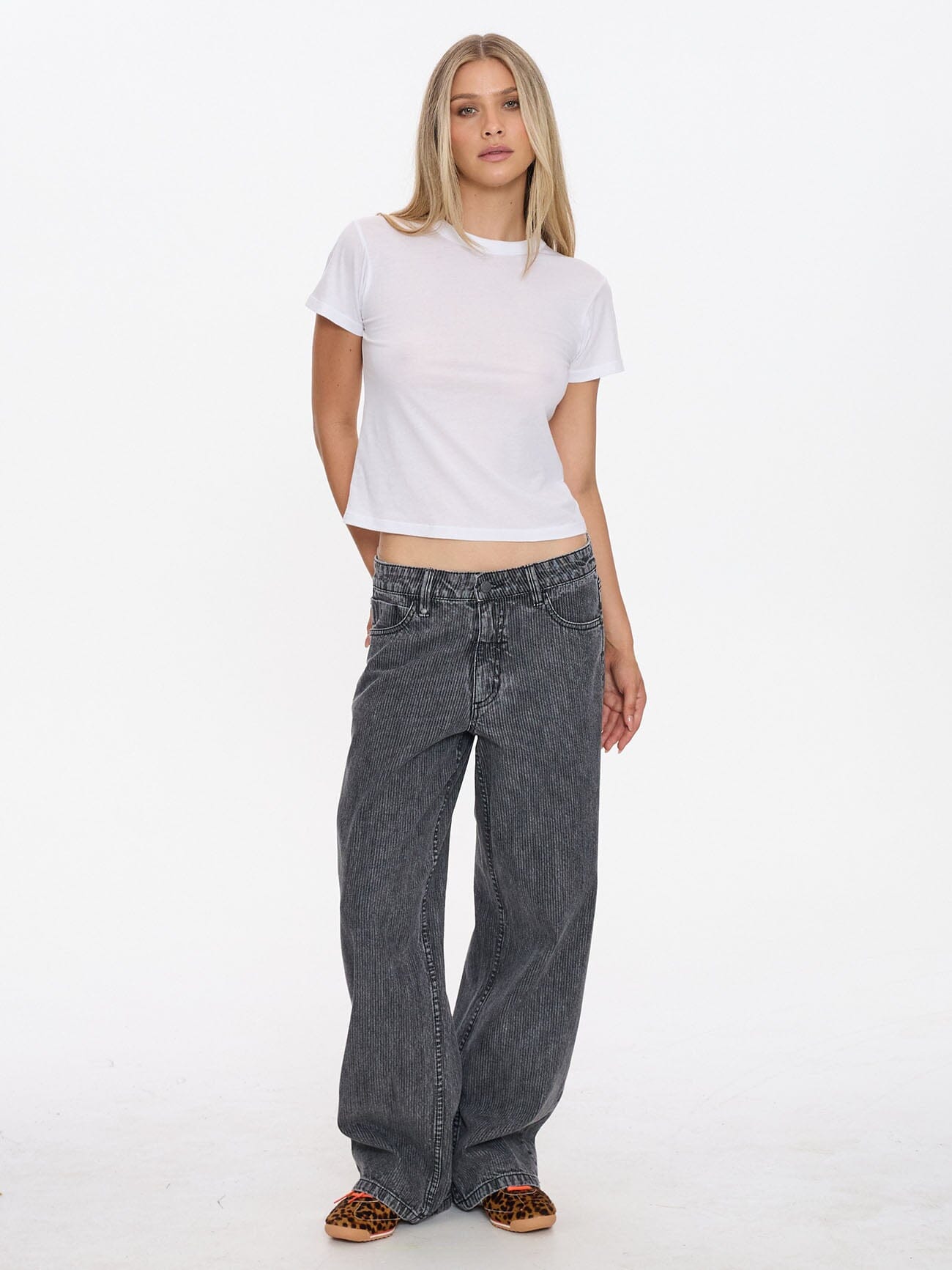 Billie Low Rise Baggy Jean - Smoked Rib 4