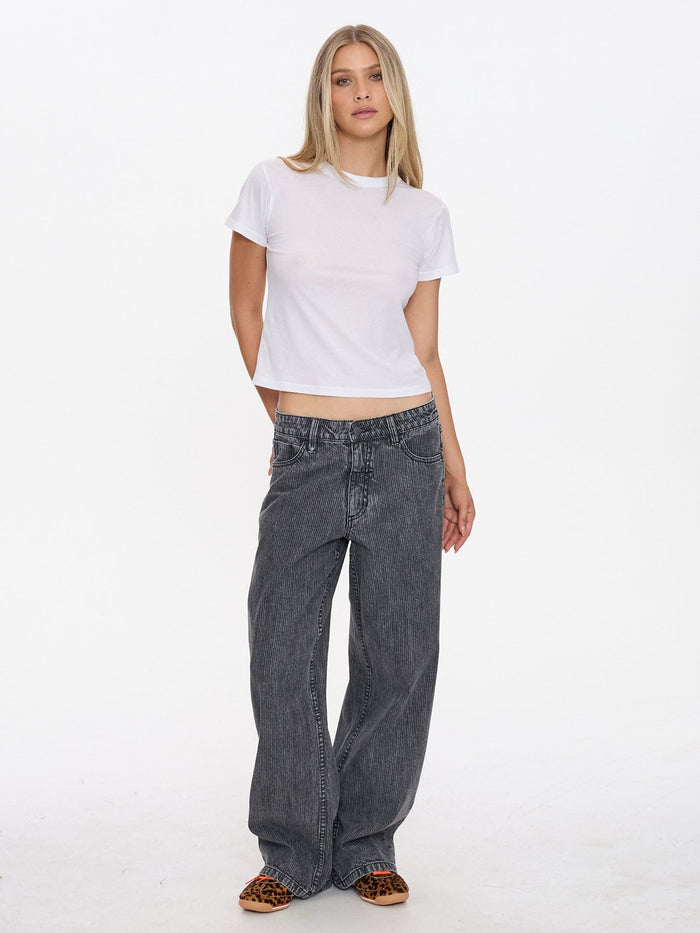 Billie Low Rise Baggy Jean - Smoked Rib 4