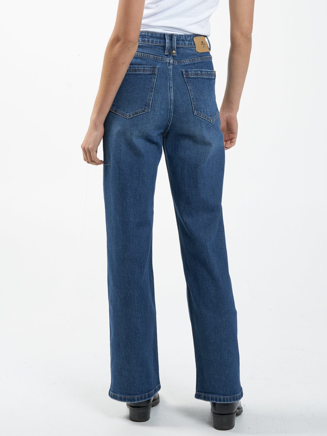 Cherry High Rise Stretch Jean - Roadhouse Blue