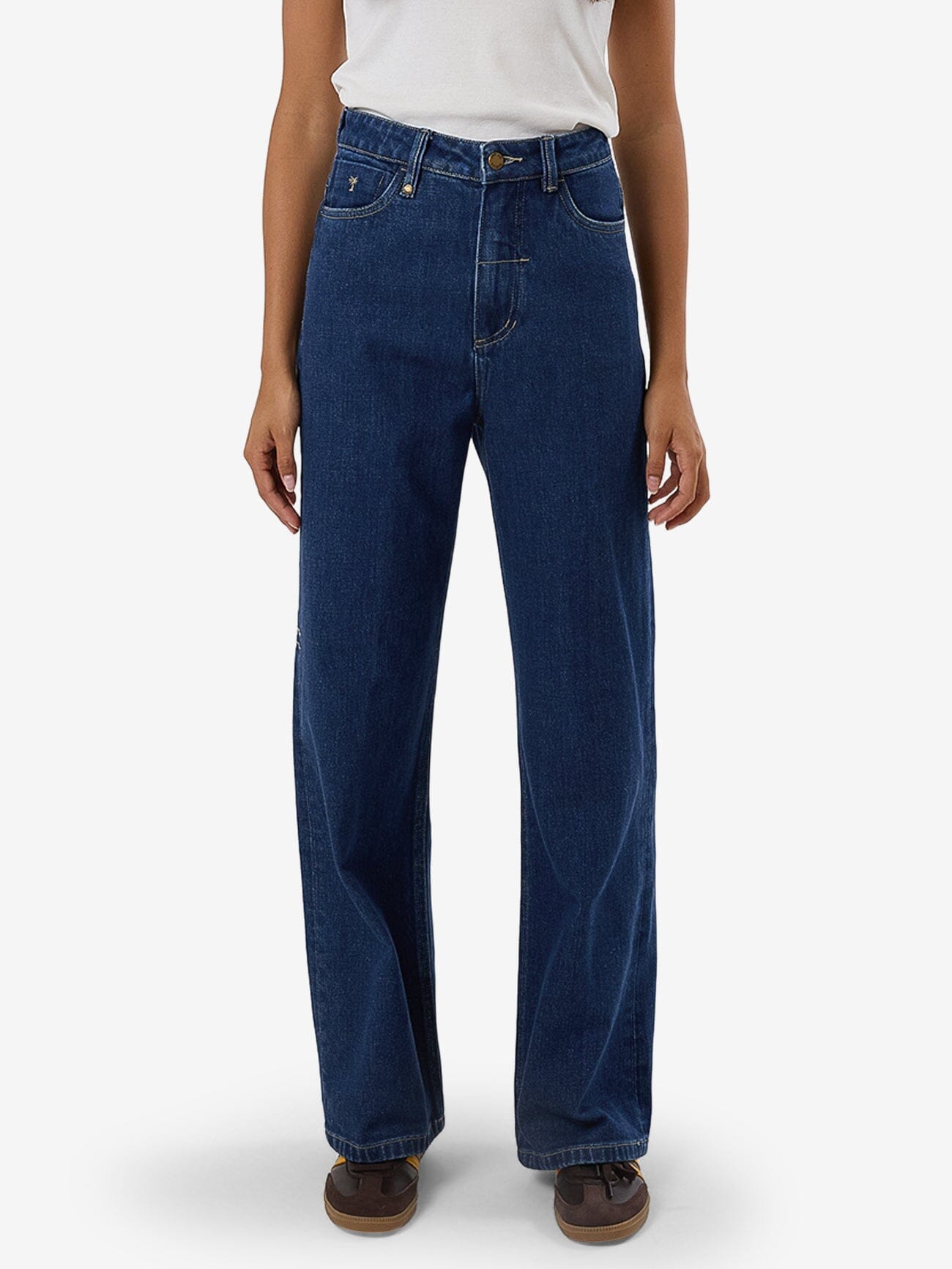 Cherry Stretch Jean in Blue Thrills