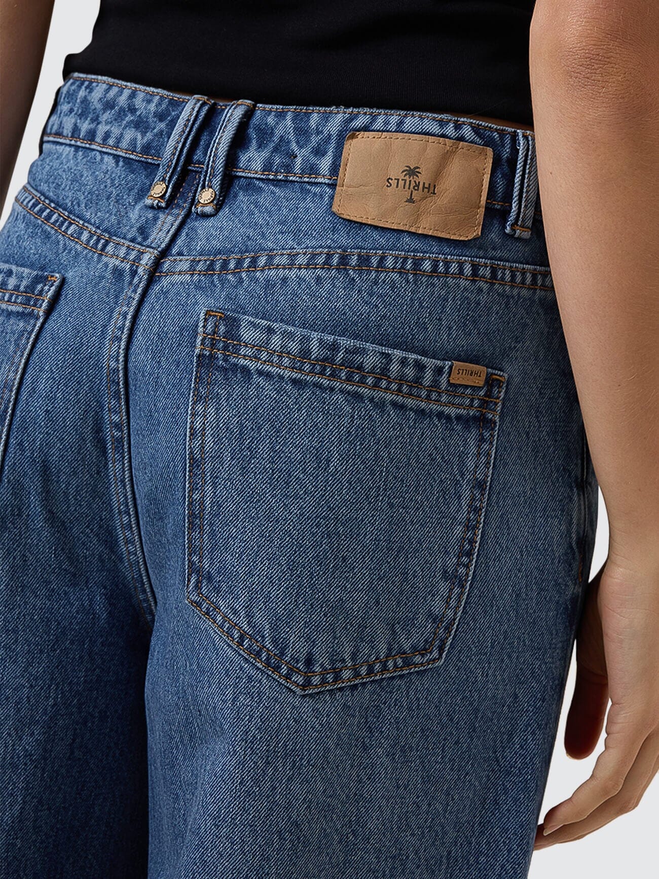 Tony Low Rise Big Baggy Jean - Stoned Blues