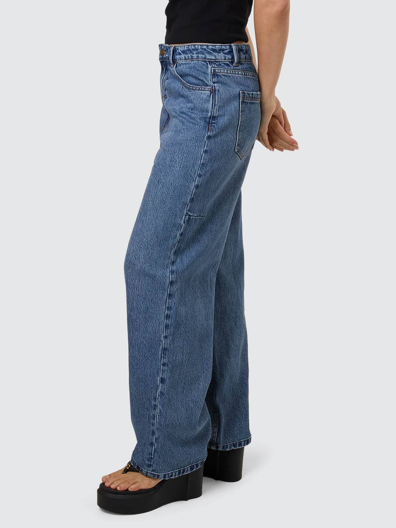 Tony Low Rise Big Baggy Jean - Stoned Blues