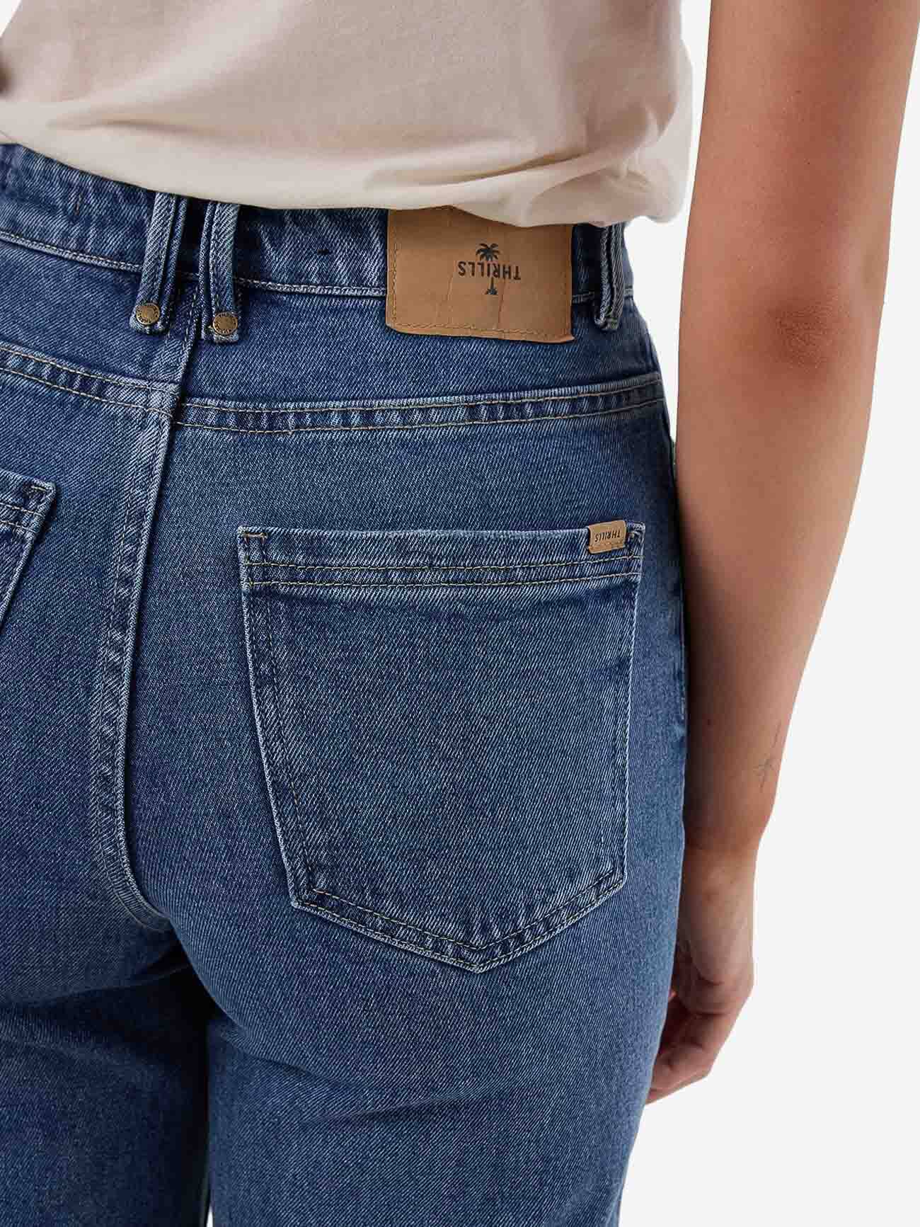 Holly Stretch Jean - Vintage Rinse Blue 4