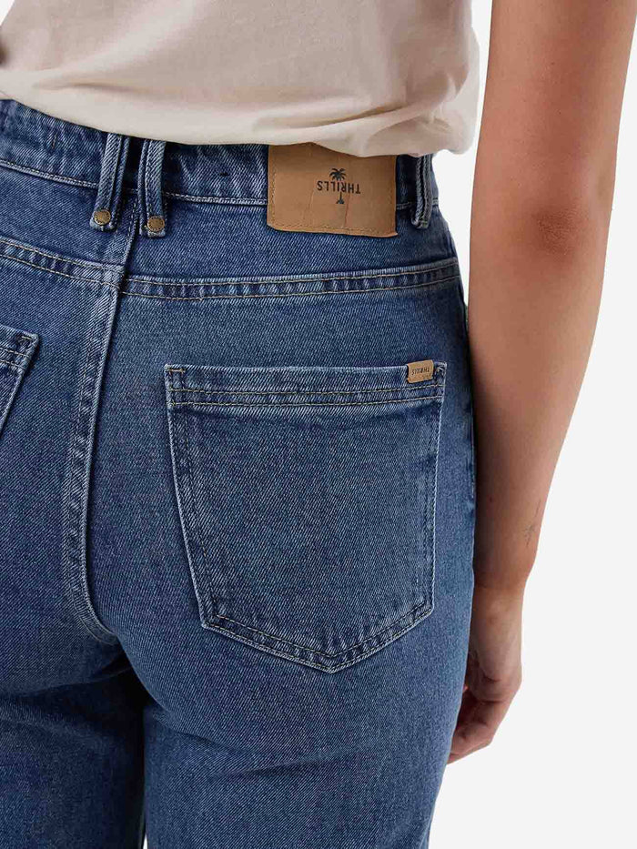 Holly Stretch Jean - Vintage Rinse Blue 4